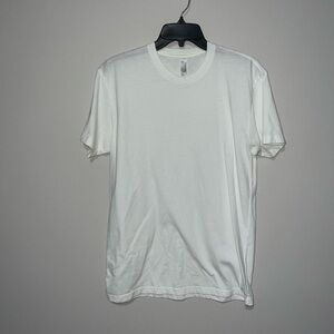 Next Level Apparel White Short Sleeve Tee Medium